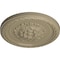 Ekena Millwork Palmetto Ceiling Medallion, Hand-Painted Gobi Desert, 11 1/2"OD x 1"P CM11PAGDF - alternate 2